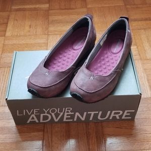 Eddie Bauer Purple Comfort Flats